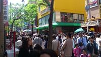横浜中華街の混雑 2013/05/04 12:41:42